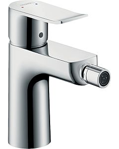 hansgrohe Metris Bidet Armatur 31280000 chrom, mit Ablaufgarnitur