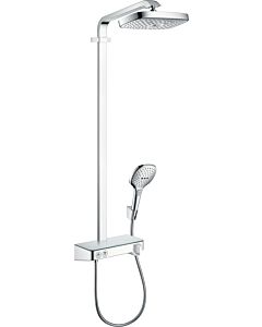 hansgrohe Raindance Select Showerpipe 27126000 E 300 2jet, chrom, mit ShowerTablet