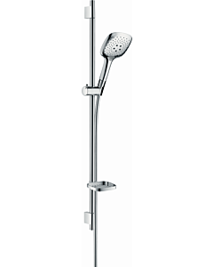 hansgrohe Raindance Select Brauseset 27857000 E 150, chrom, mit Brausestange Unica S Puro 90 cm