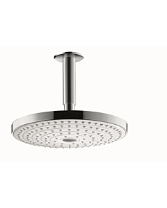 hansgrohe Raindance Select Kopfbrause 26467400 S 240 2jet, weiß/chrom mit Deckenanschluss