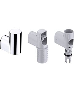 hansgrohe mural hansgrohe avec couvercle pour barre murale 92110810 UnicaD satinox