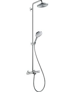 hansgrohe Raindance Select 240 Showerpipe 27117000 mit Brausearm 450 mm, chrom, für Badewanne