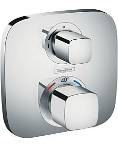 hansgrohe Ecostat E Brause Thermostat 15707000 Unterputz Thermostat, für 1 Verbraucher, chrom