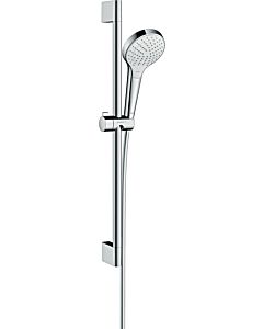 hansgrohe Croma Select S Vario Brauseset 26562400 weiss-chrom, 65 cm Brausestange Unica Croma