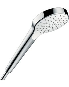 hansgrohe Croma Select S 1jet Handbrause 26804400 weiß chrom, DN15, Brausekopf Ø110mm