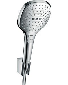 hansgrohe Raindance Select E120 Wannenset 26700000 chrom, Brausehalter und Schlauch 125 cm