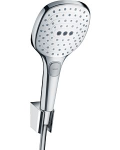 hansgrohe Raindance Select E120 Wannenset 26720400 weiss-chrom, 160 cm Schlauch Isiflex