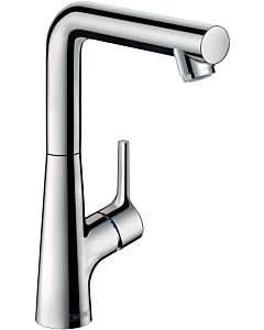 hansgrohe Talis S 210 Waschtischarmatur 72105000 verchromt, mit Ablaufgarnitur, Schwenkauslauf 120°