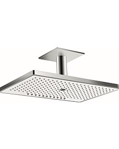 hansgrohe Rainmaker Select 460 Kopfbrause 24016400 weiss-chrom, 3jet, EcoSmart 9 l/m, Deckenanschluss