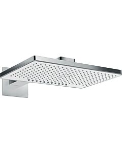 hansgrohe Rainmaker Select 460 Kopfbrause 24005400 weiss chrom, 2jet, Wandmontage, Brausearm 450mm
