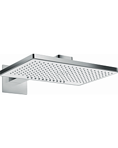 hansgrohe Rainmaker Select 460 Kopfbrause 24005400 weiss chrom, 2jet, Wandmontage, Brausearm 450mm