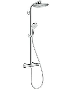 hansgrohe Crometta S 240 Showerpipe 27267000 chrom, 1jet, Ø 24 cm