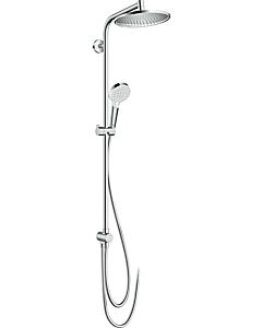 hansgrohe Reno Crometta S 240 Showerpipe 27270000 chrom, 1jet, EcoSmart, 9 l/min, Ø 240 mm