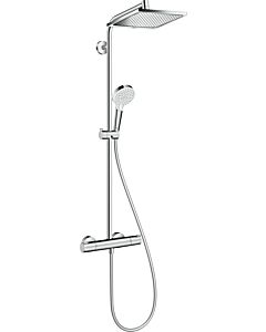 hansgrohe Crometta E 240 Showerpipe 27271000 chrom, 1jet, 24 x 24 cm