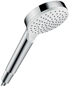hansgrohe Crometta 1jet Handbrause 26331400 weiß chrom, Brausekopf, Duschkopf