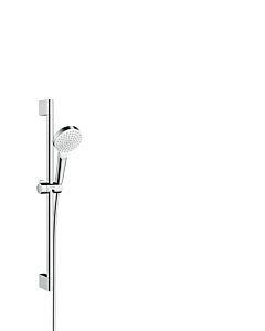 hansgrohe Crometta shower set 26533400 669 mm shower rail, white/chrome