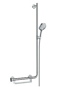 hansgrohe Raindance Select S 120 shower set 2632600 chrome, 110 cm rod right Unica Comfort