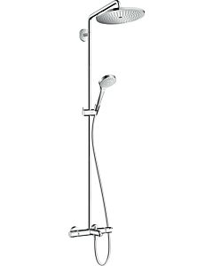 hansgrohe Croma Select 280 Air Showerpipe 26792000 chrom, 1jet, d= 280 mm, für Badewanne