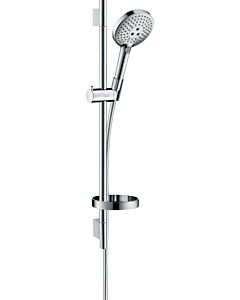 hansgrohe Brauseset Raindance Select 26630000 S 120, chrom, mit Unica Brausestange 65 cm