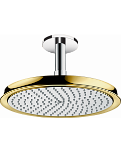 hansgrohe Raindance Classic 240 Air Kopfbrause  27405090, chrom/gold, Ø 240 mm, Deckenanschluss