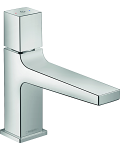 hansgrohe Metropol Select 100 Waschtischarmatur 32570000, chrom, Push-Open Ablaufgarnitur