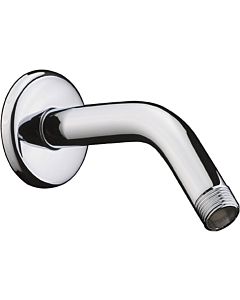 hansgrohe Brausearm 27411000 DN 15, Ausladung 140 mm, chrom