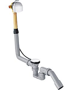 hansgrohe kit d&#39;entrée, de vidange et de trop-plein de baignoire 58303310 Exafill set complet pour baignoires normales BRG