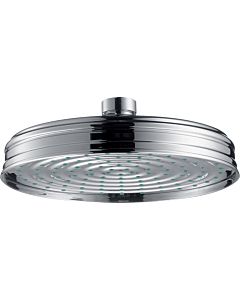hansgrohe Axor Montreux head shower 28487800 Ø 180 mm, stainless steel look, ceiling or wall mounting, 1jet
