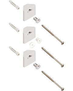 hansgrohe Eckmontageset 28696000 hellgrau, für Raindance Unica