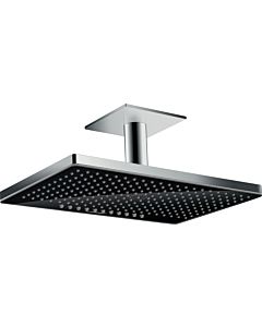 hansgrohe Rainmaker Select 460 Kopfbrause 24004600 schwarz/chrom, 2jet, mit Deckenanschluss 100 mm