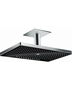 hansgrohe Rainmaker Select 460 Kopfbrause 24006600 schwarz/chrom, 3jet, Deckenanschluss 100 mm