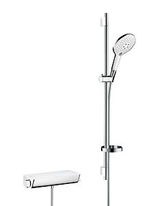 hansgrohe Raindance Select S 150 Combi 27037400 mit Ecostat Select, weiss chrom, DN 15, 90 cm