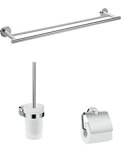Hansgrohe Bad-Accessoire-Set Logis Universal 41727000, 3-teilig, chrom