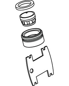 hansgrohe Strahlregler M24 x 1 6 l / min 98802000 theft-proof