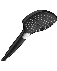 hansgrohe Raindance Select E Duschkopf 28728670 Brausekopfgröße 120mm, 3jet, EcoSmart, 8 l/min, schwarz matt