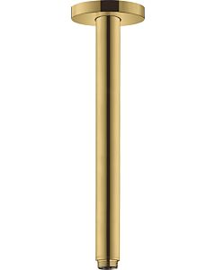 hansgrohe S Deckenanschluss 27389990 300mm, polished gold optic, DN 15, runde Rosette