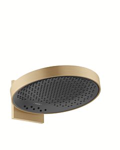 hansgrohe Rainfinity Kopfbrause 26234140 3jet, mit Wandanschluss, Ausladung: 273 mm, brushed bronze
