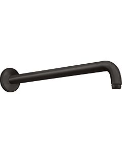 hansgrohe bras de hansgrohe 27413670 noir mat, 90 °, 389 mm