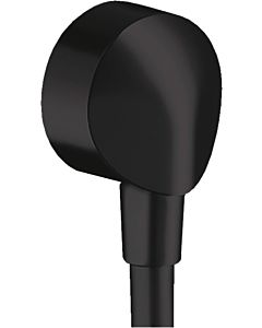 hansgrohe Fixfit E Schlauchanschluss 27454670 DN 15, ohne Rückflussverhinderer, mattschwarz