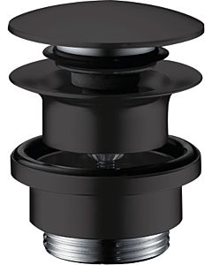 hansgrohe Ablaufgarnitur 50100670 mattschwarz, G 1 1/4, Messing