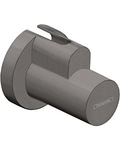 Etui pour vanne d&#39;angle hansgrohe Flowstar 13950340 pour vanne d&#39;angle, chrome noir brossé