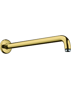 hansgrohe Brausearm 27413990 polished Gold Optic, 90°, 389 mm