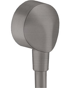 hansgrohe Fixfit E hose connection 27454340 DN 15, without backflow preventer, brushed black chrome