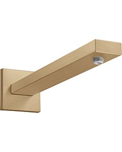 hansgrohe Rainfinity Brausearm 27694140 eckig, 389 mm, brushed bronze