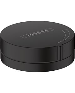 hansgrohe device shut-off valve 72841670 d= 48mm, round, matt black