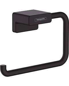 hansgrohe AddStoris Papierrollenhalter 41771670 ohne Deckel, Wandmontage, Metall, mattschwarz