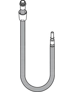 hansgrohe replacement hose 95506000 for sink mixer, length 1250 mm