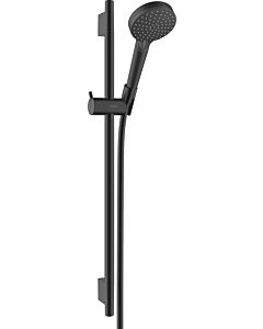 hansgrohe Vernis Blend Brauseset 100 Vario 26422670 mit Brausestange 65cm, mattschwarz