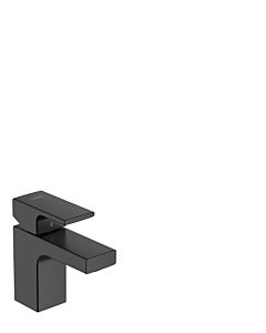 hansgrohe Vernis Shape Waschtischarmatur 71593670 CoolStart, mit Zugstangen-Ablaufgarnitur, mattschwarz