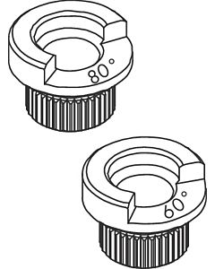 hansgrohe Anschlagring Set (60/80°) 92259000 Talis Waschtischmischer 250 chrom